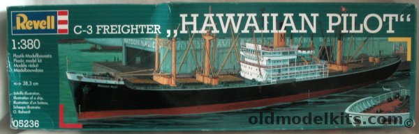 Revell 1/400 Hawaiian Pilot C-3 Freighter, 05236 plastic model kit